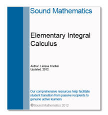 Elementary Intregal Calculus for teaching STEM Students